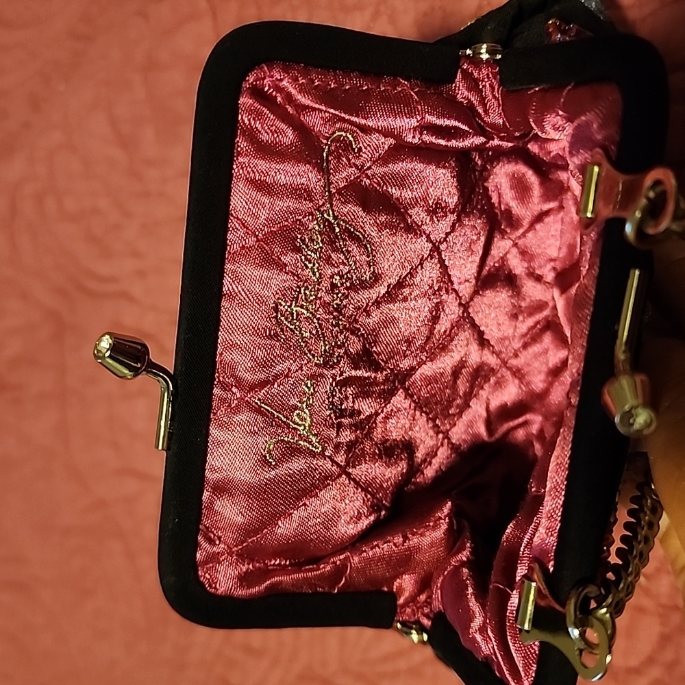 Vera Bradley 25th Anniversary Floral Embroidered Purse - Picture 3 of 3